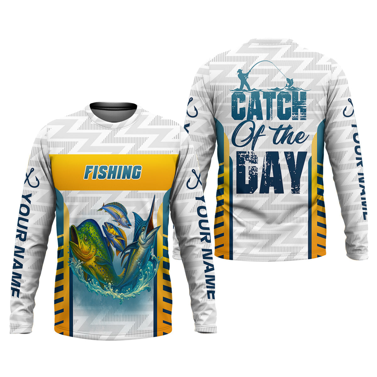 Catch Of The Day Funny Fishing Shirts For Men, SPF Shirt For Men, Funny Fishing Shirt, Gift For Fisherman