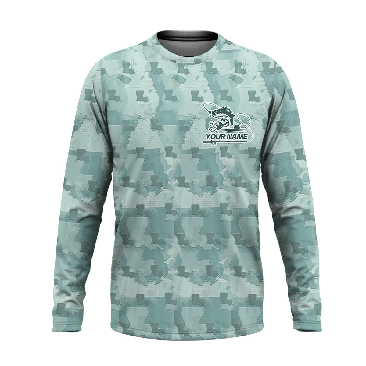 Florida Camo Fishing UPF Shirts, Performance Fishing Shirts, Fishing Gifts For Men, Men's Fishing Shirt