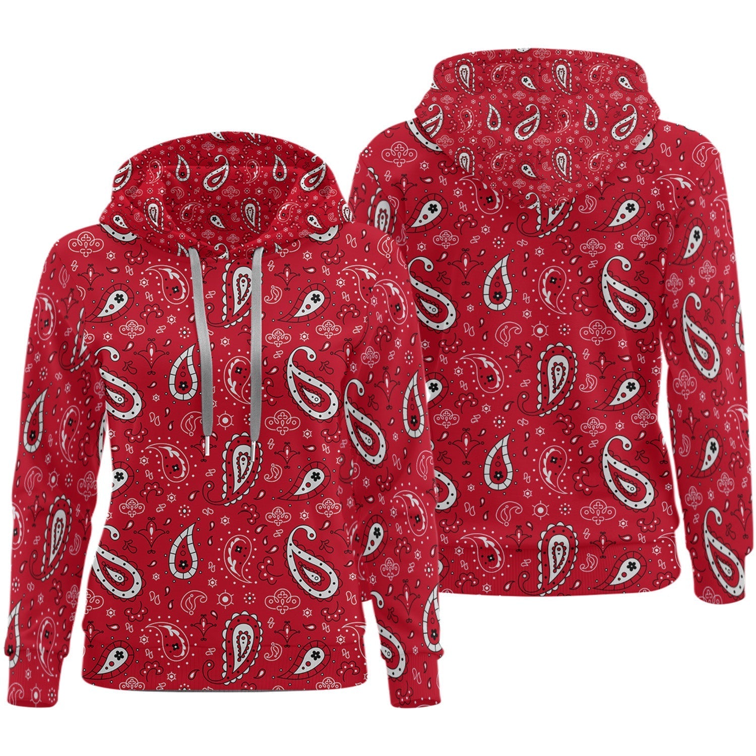Paisley Bandana Womens Golf Polo ShirtCustom Ladies Golf Shirt