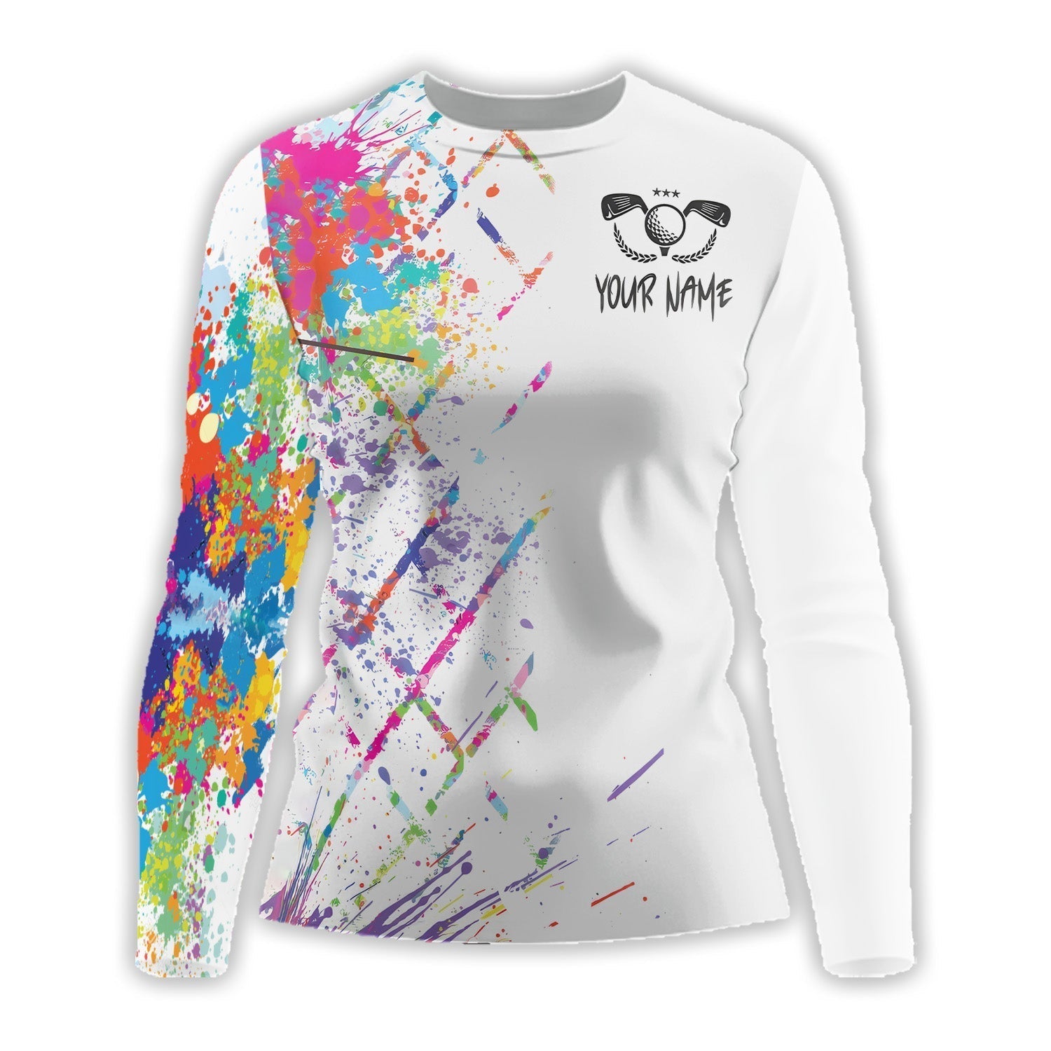 Swing Swear Drink Repeat Custom Womens Golf Polo ShirtGolfing Apparel, Womens Golf Gifts