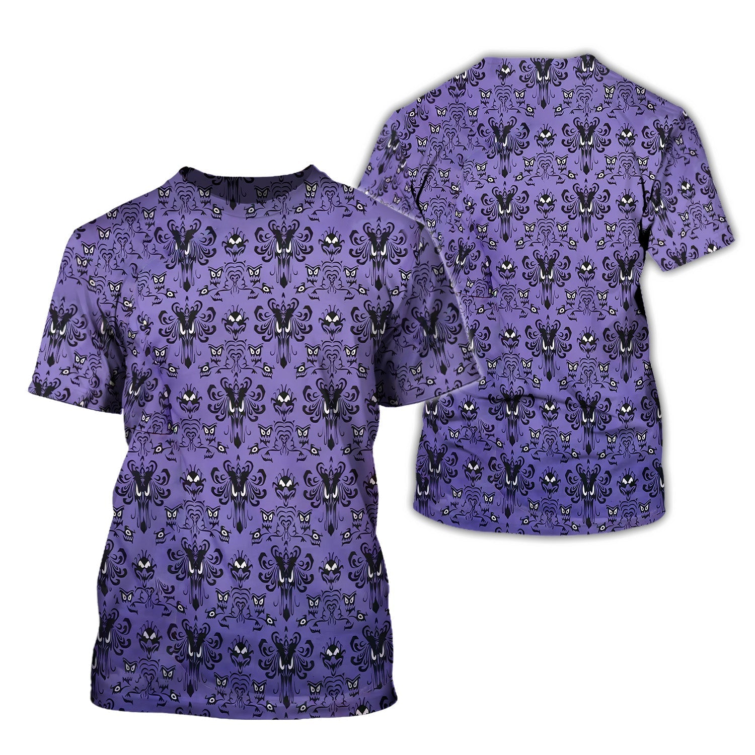 Haunted Mansion Hitchhiking Ghosts Men's Golf Polo ShirtGolfing Apparel, Mens Golf Gift