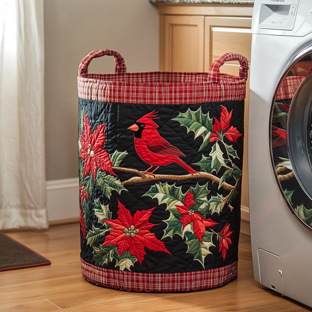 Modern Cardinal Laundry Basket Laundry Gifts, Housewarming Gift Ideas, Mother's Day Gifts