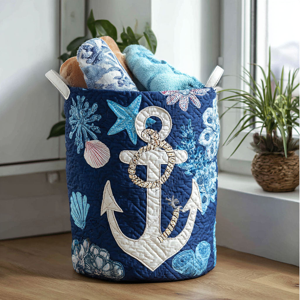 Nautical Knots Laundry Basket Laundry Gifts, Housewarming Gift Ideas, Mother's Day Gifts