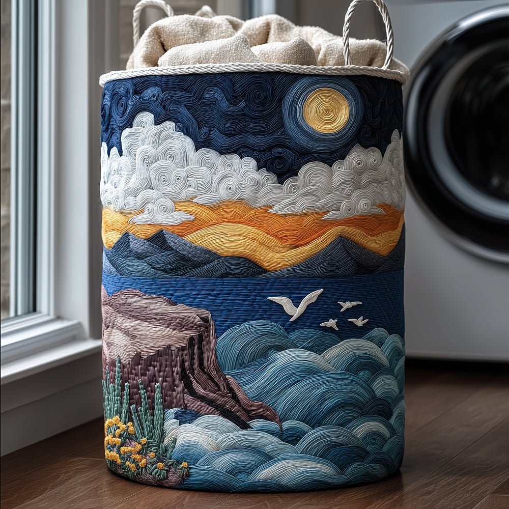 Ocean Bliss Laundry Basket Laundry Gifts, Housewarming Gift Ideas, Mother's Day Gifts