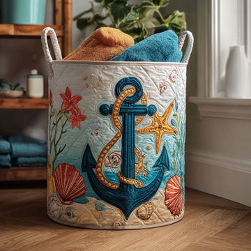 Ocean Whispers Laundry Basket Laundry Gifts, Housewarming Gift Ideas, Mother's Day Gifts