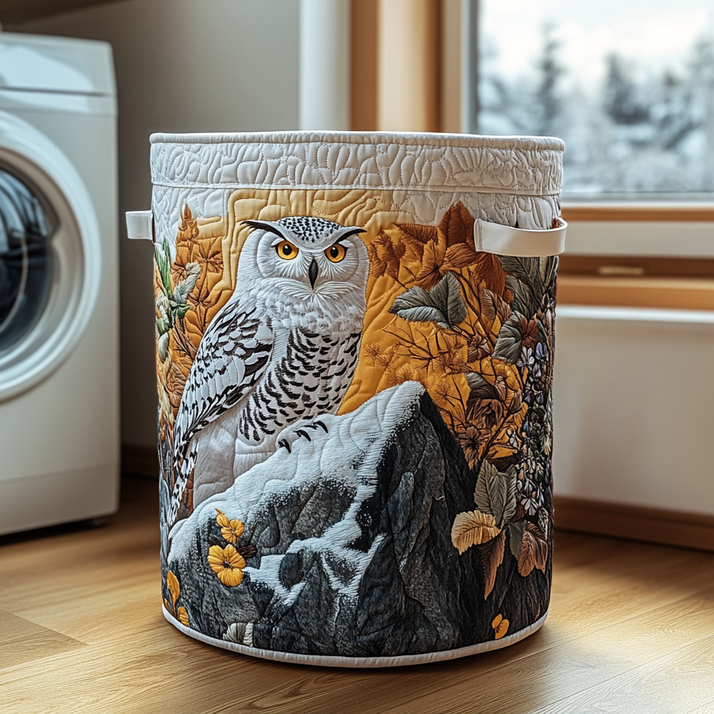 Owl Garden Laundry Basket Laundry Gifts, Housewarming Gift Ideas, Mother's Day Gifts