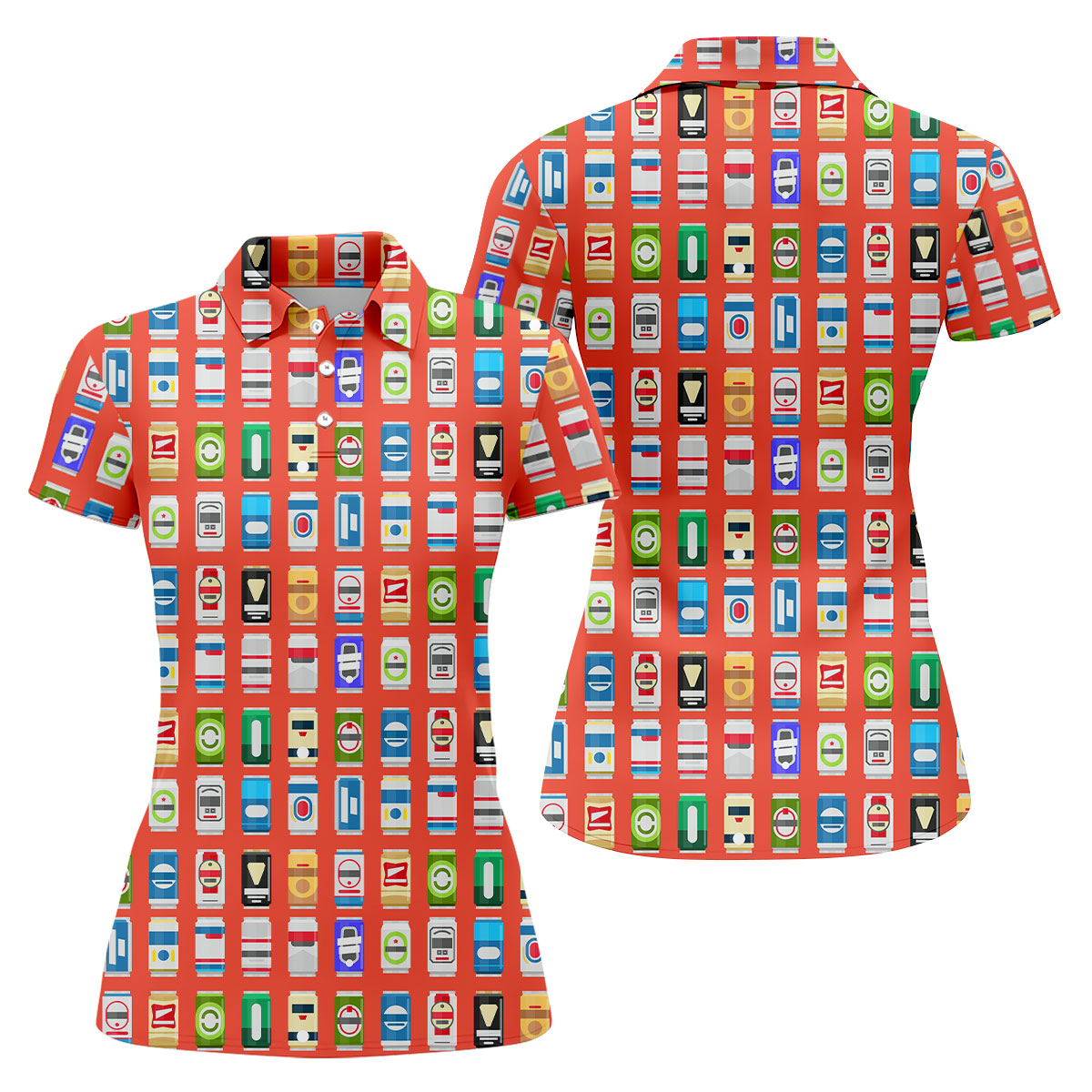 Famous Beer Can Golf Shirt, Golf And Beer Women Golf Shirts, Ladies Golf Shirt, Women Sleeveless Polo Shirt