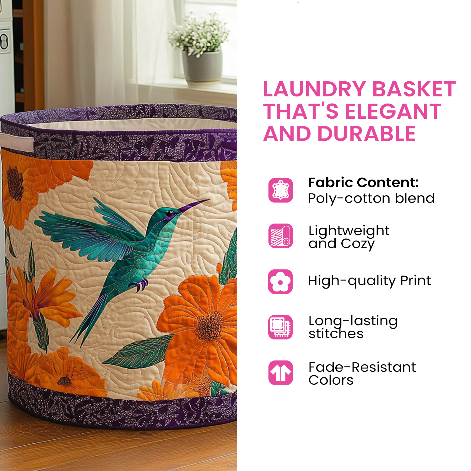 Ancient Roots Laundry Basket Laundry Gifts, Housewarming Gift Ideas, Mother's Day Gifts