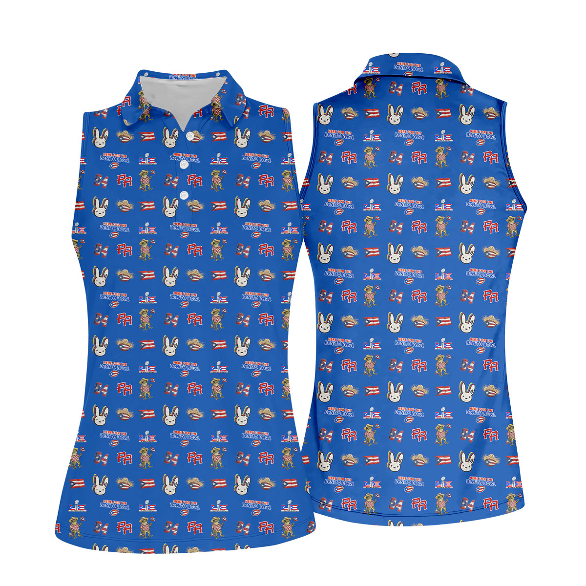 Here For The Benito Bowl Football Theme Blue Polo Shirt Womens, American Football League Gift Ideas For Football Fans