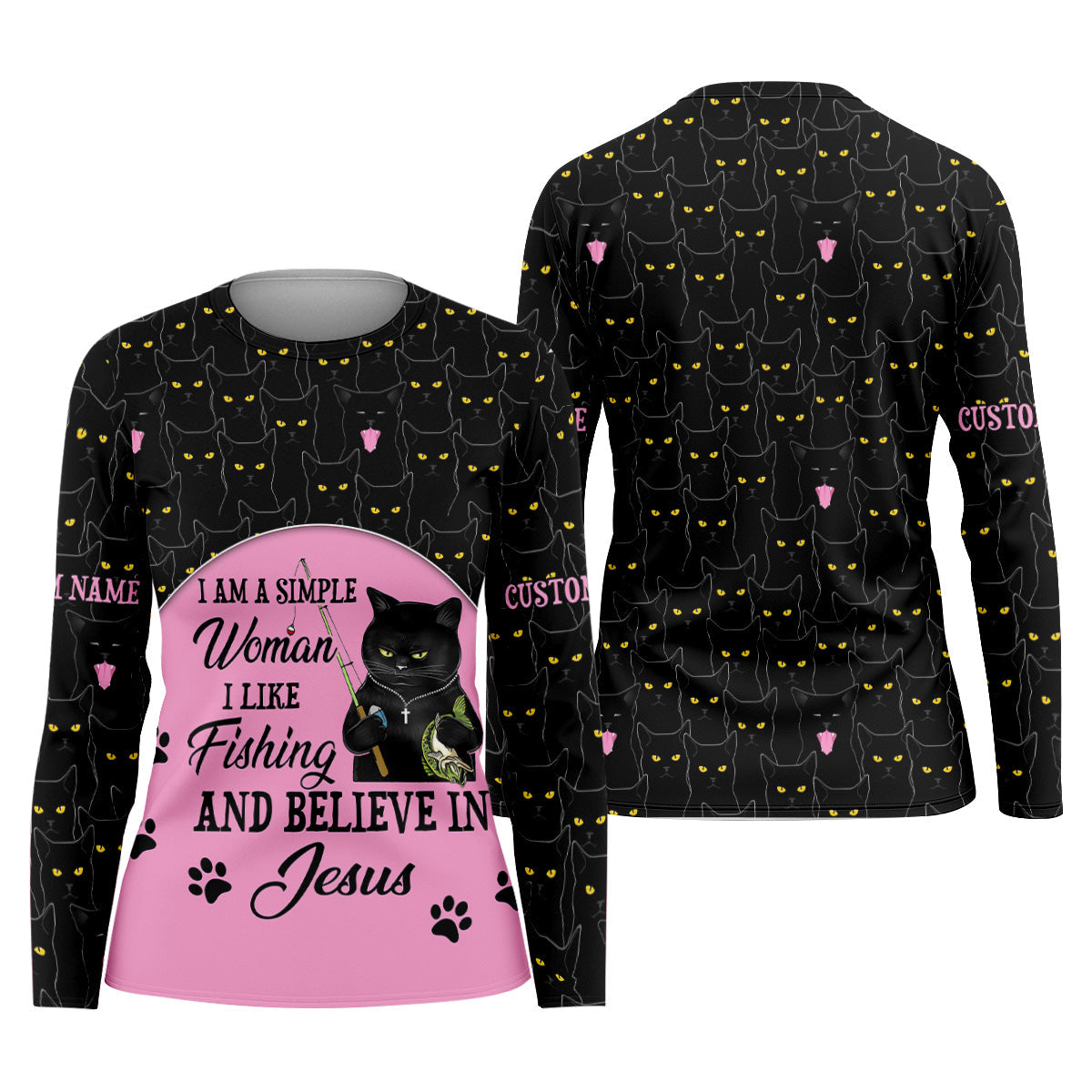 I Like Fishing Long Sleeve Sun Shirt, Female Fishing Shirts, Funny Fishing Shirt