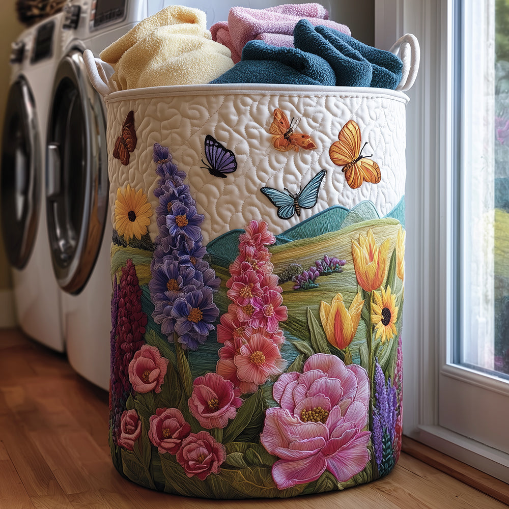 Spring Serenade Laundry Basket Laundry Gifts, Housewarming Gift Ideas, Mother's Day Gifts
