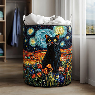 Starry Whiskers Laundry Basket Laundry Gifts, Housewarming Gift Ideas, Mother's Day Gifts