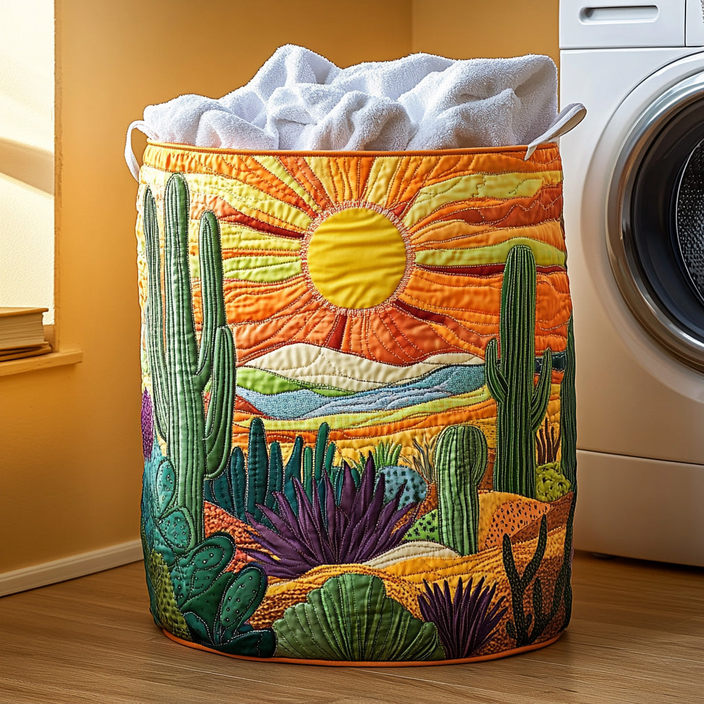 Sunset Prickly Laundry Basket Laundry Gifts, Housewarming Gift Ideas, Mother's Day Gifts