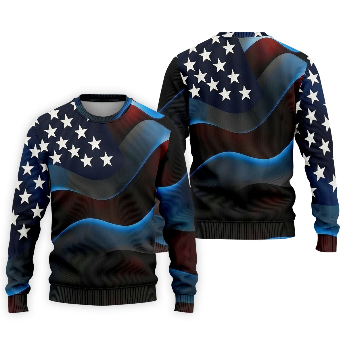 Patriotic American Flag 250th Anniversary Golf Tops For Men, Golf Shirts For Men, Polo ShirtFor Men