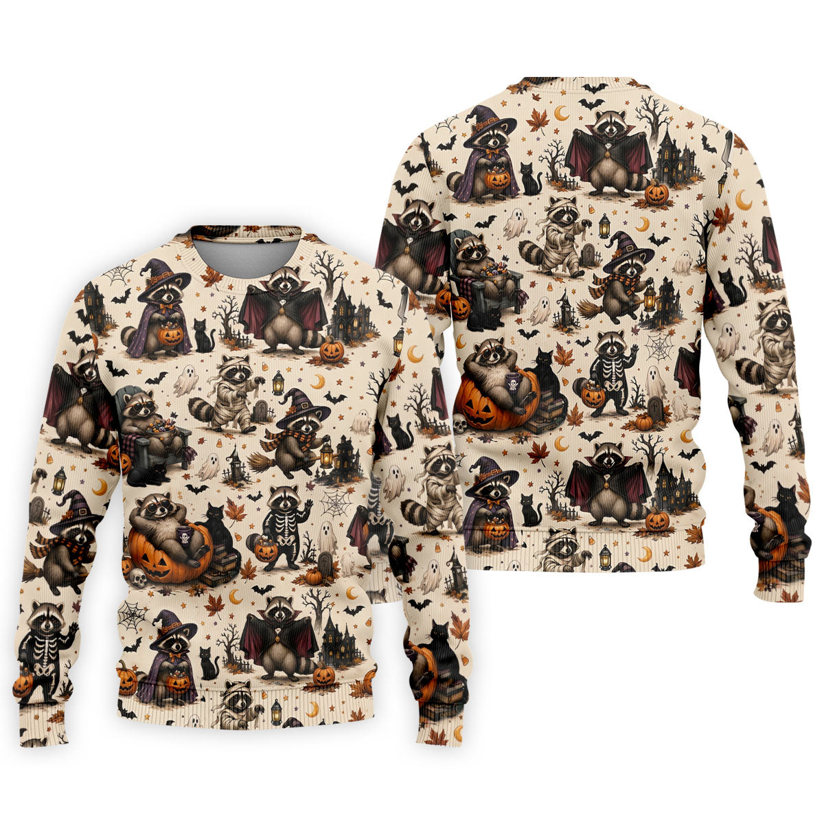 Jimothy Raccoon Costume Halloween Golf Polo Shirt, Golf Clothing, Mens Golf Shirt