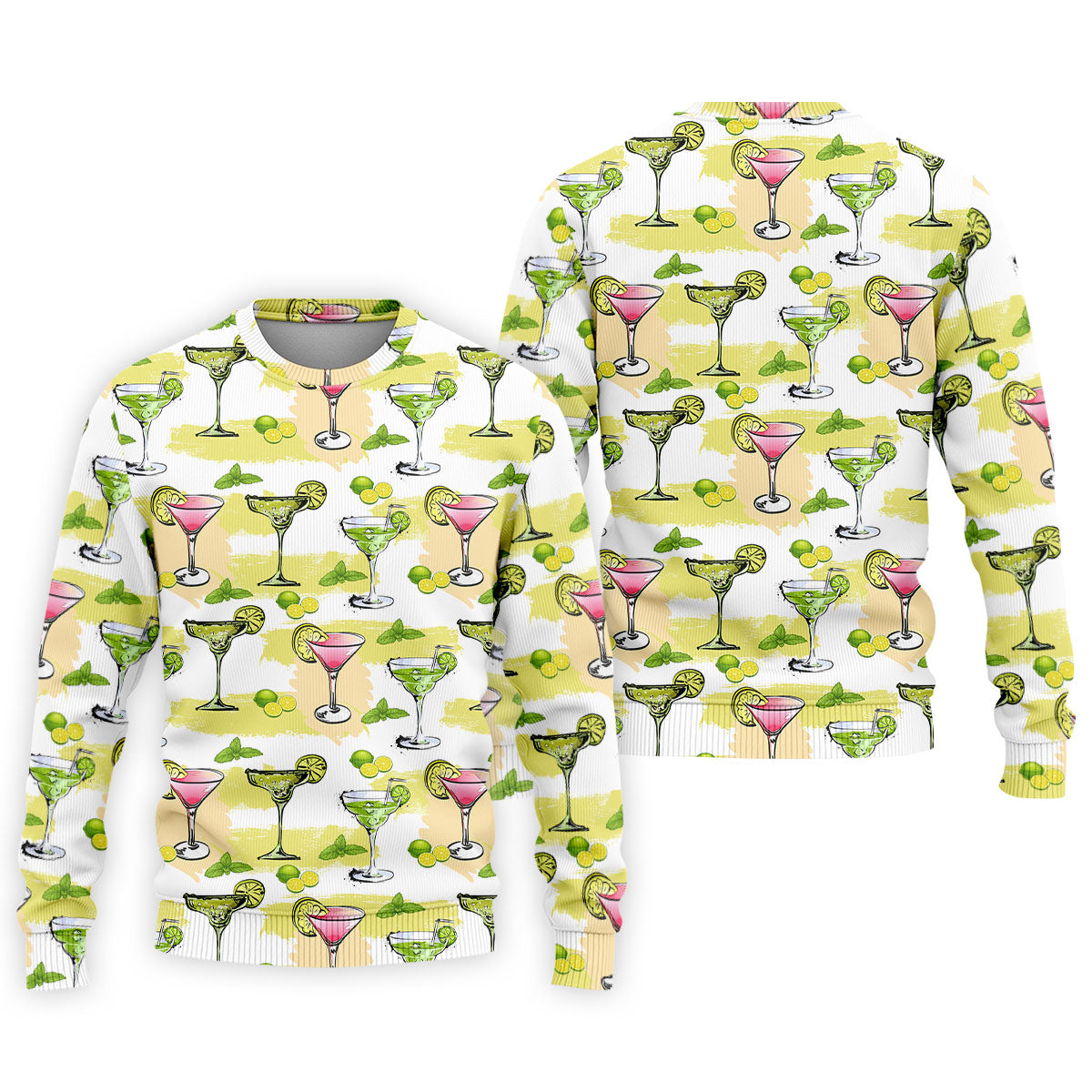 Cocktail Margarita Summer Party Men's Polo Shirt, Cinco De Mayo Celebration Fiesta Golf Shirt For Men