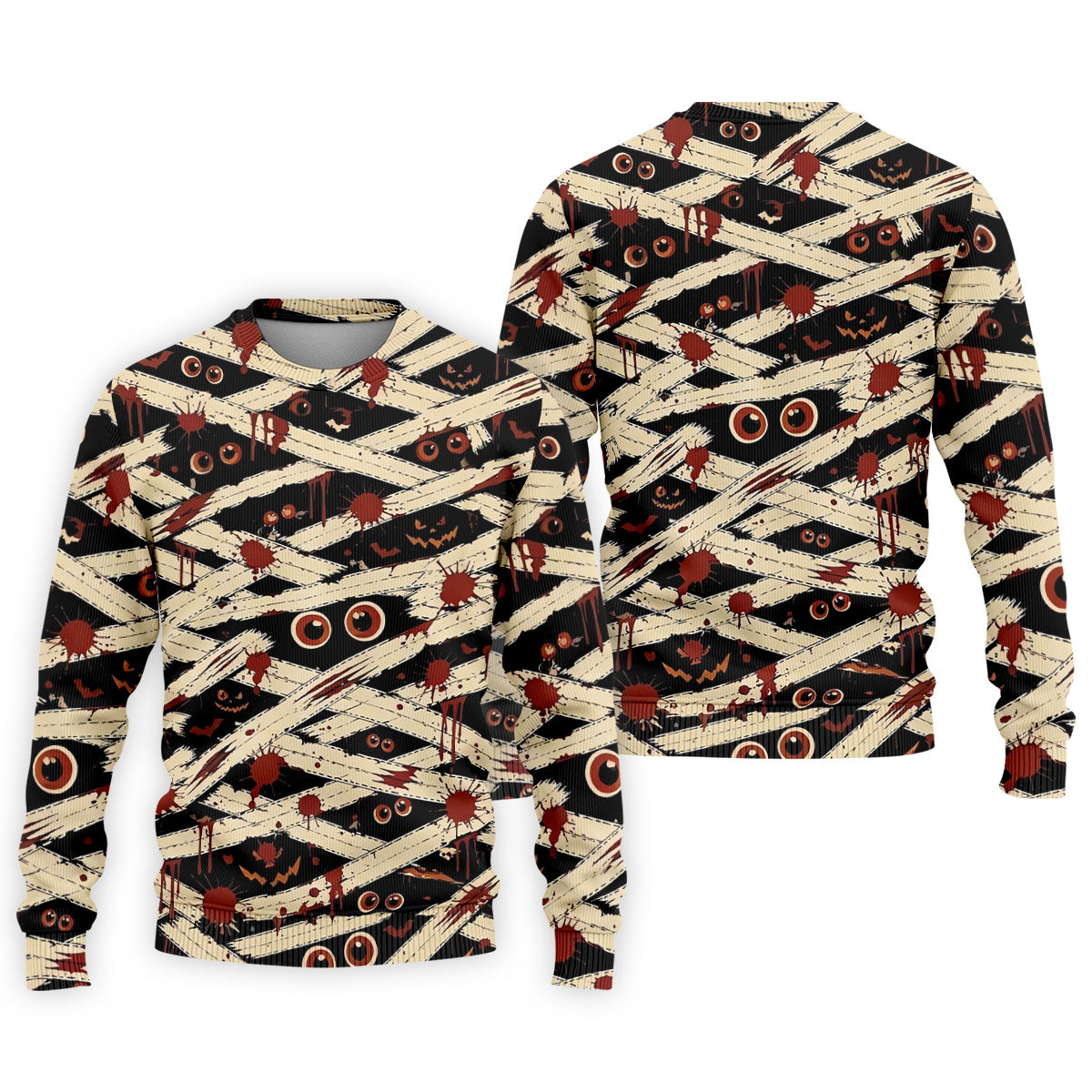 Mummy Horror Character Halloween Golf Polo Shirt, Golf Outfit For Men, Mens Golf Polo