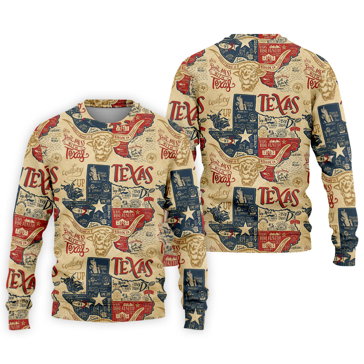 Don't Mess With Texas Western Theme Old West Golf Tops For Men, Polo ShirtFor Men, Golf Shirts For Men