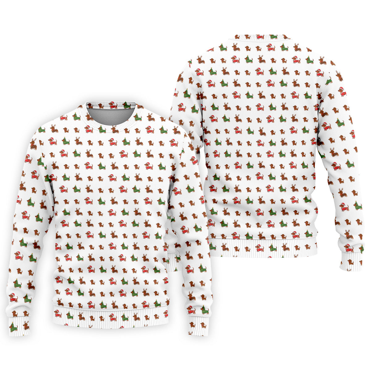 Christmas Dachshund Golf Tops For Men, Christmas Golf Shirt, Polo Shirts For Men, Golf Shirts For Men
