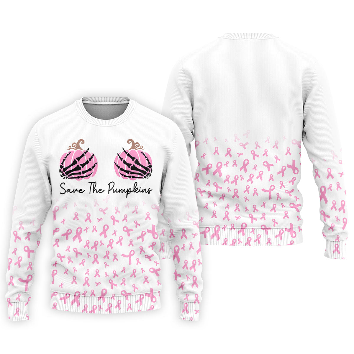 Save The Pumpkins Breast Cancer Polo Shirt, Mens Polo Shirts, Golf Apparel For Men