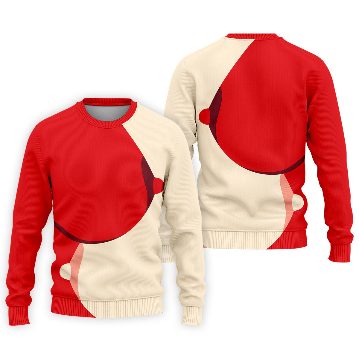 Santa Claus Belly Christmas Design Hawaiian Golf Shirt, Golf Shirts For Men, Polo Shirts For Men