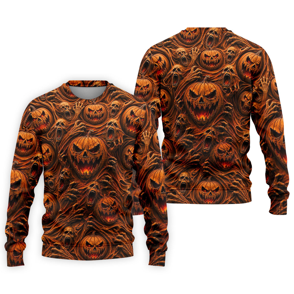 Halloween Evil Pumpkin Ghost Horror Character Polo Shirt, Golf Polo, Mens Golf Shirts