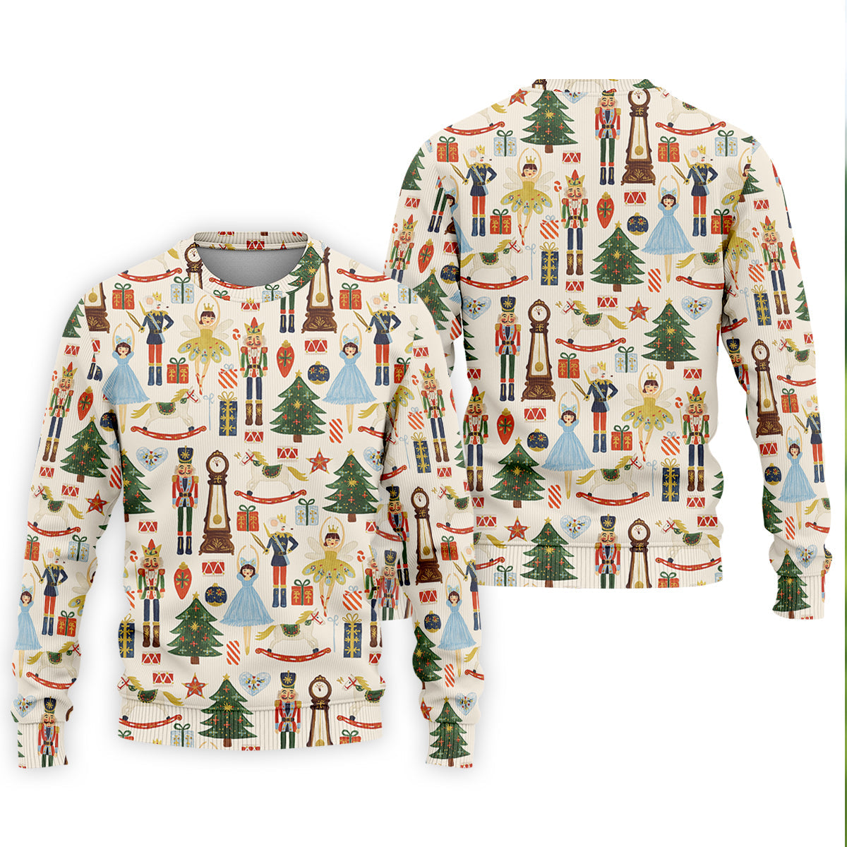 Vintage Nutcracker Christmas Golf Shirt, Men's Golf Polo Shirts, Cute Golf Outfit, Golf Gift For Men