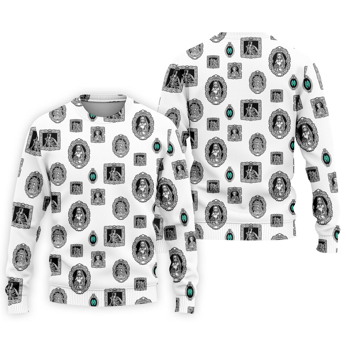 Gothic Portrait Halloween Horror Character Polo Shirt, Golf Shirt, Golf Shirts For Men