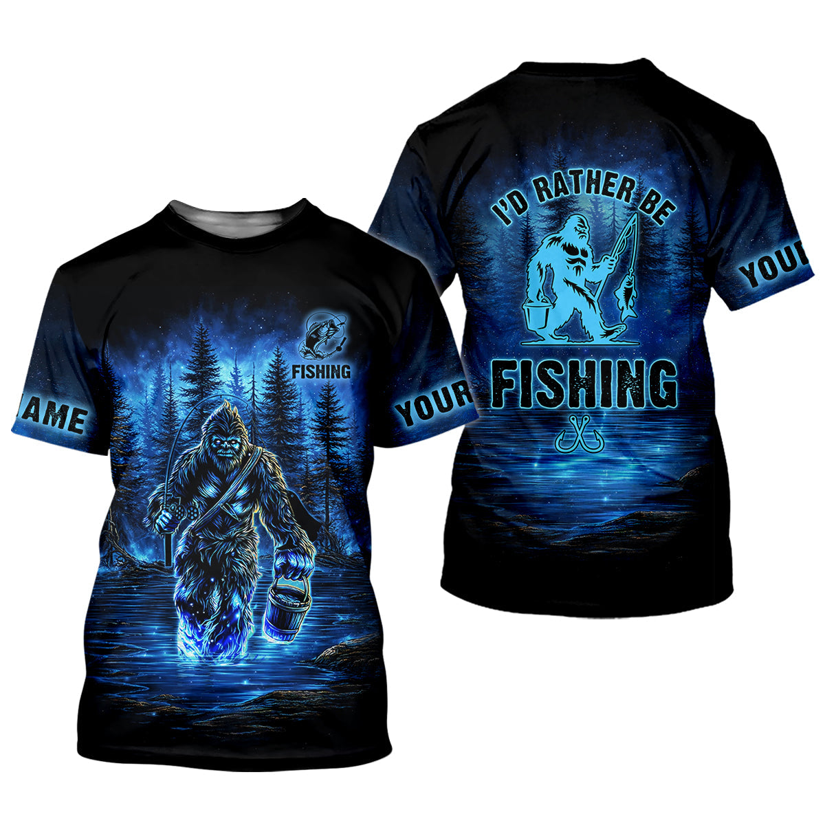 I’d Rather Be Fishing Personalized Fishing Shirt For Women, Long Sleeve Fishing Shirt, Gift For Her