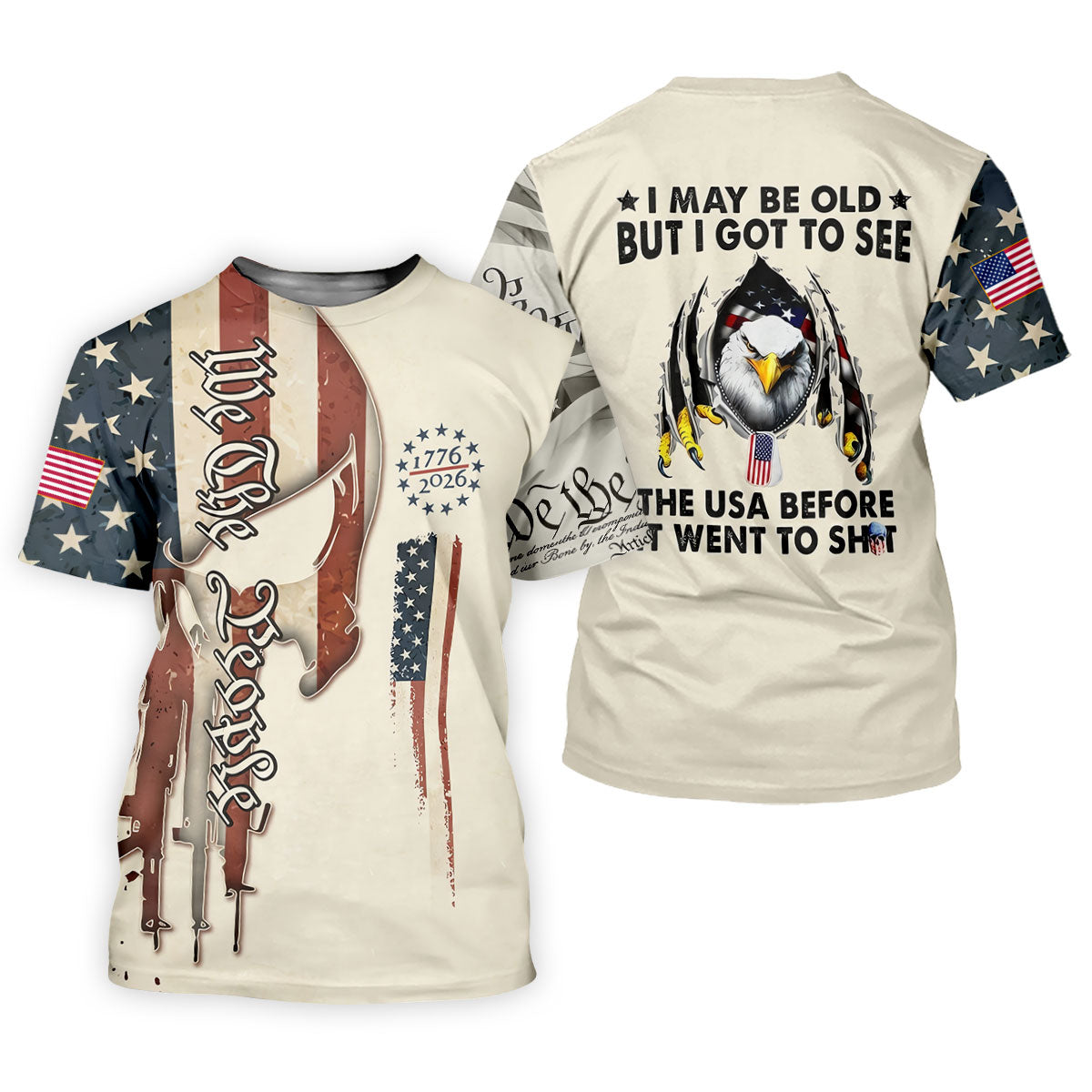 Funny Old USA Before It Went To Sh*t Golf Polo Shirt, Mens Golf Shirts, Golf Apparel For Men