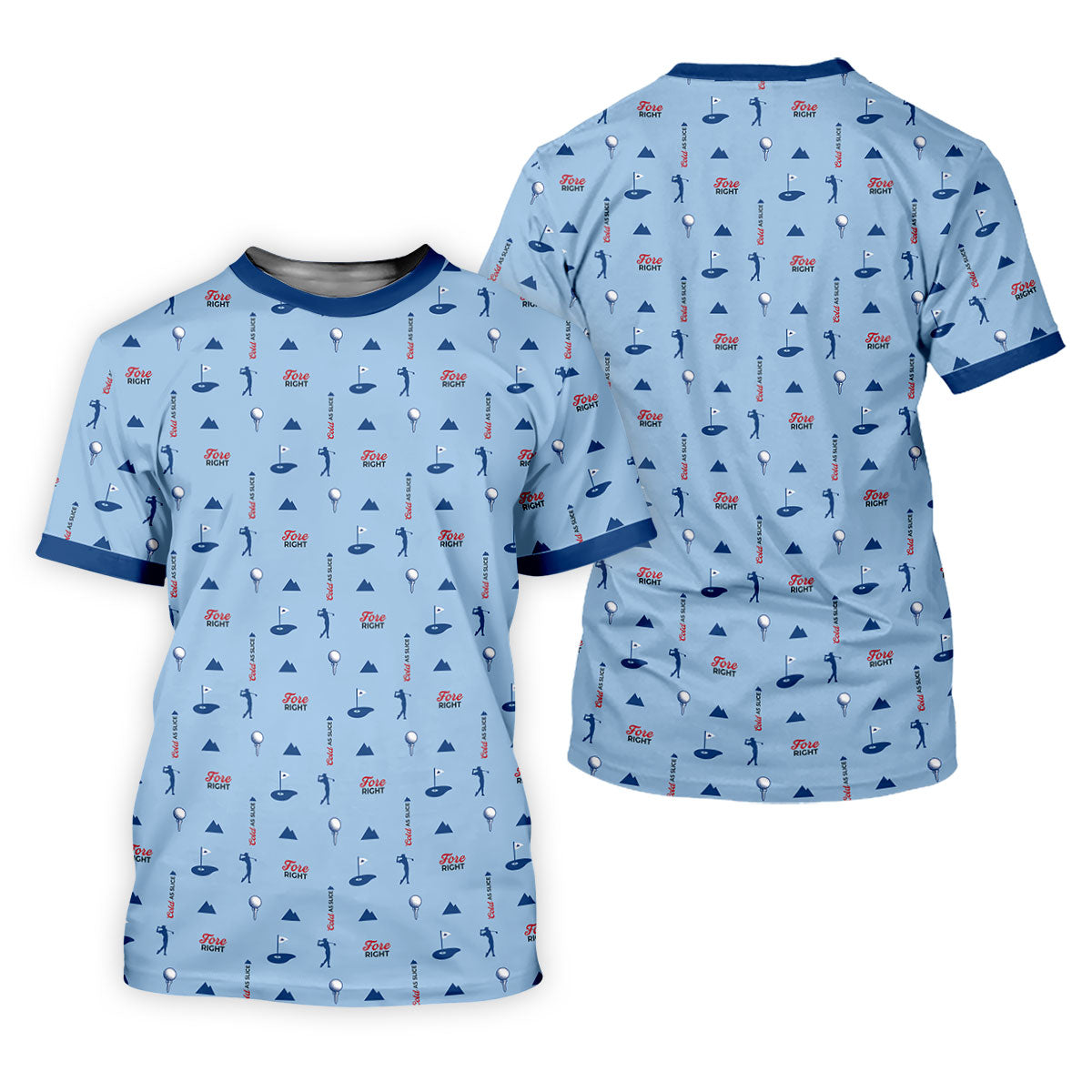 Fore Right Cold As Slice Golf And Beer Women Golf Top, Ladies Golf Shirts, Golfing Apparel