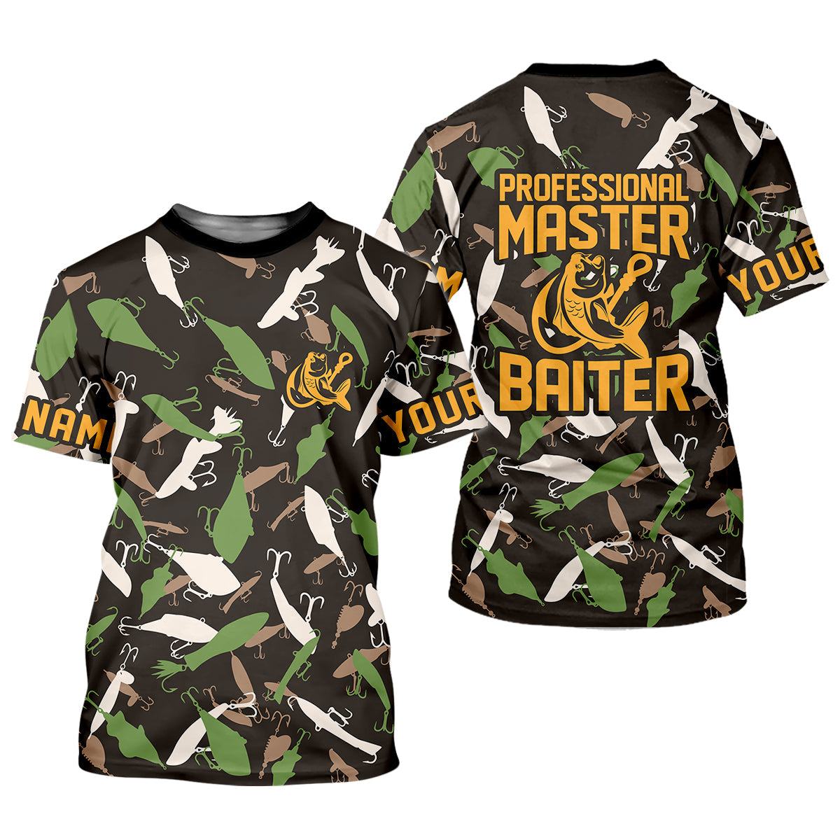 Professional Master Baiter Fishing Shirt For Women, Camo Fishing Shirt, SPF Shirt