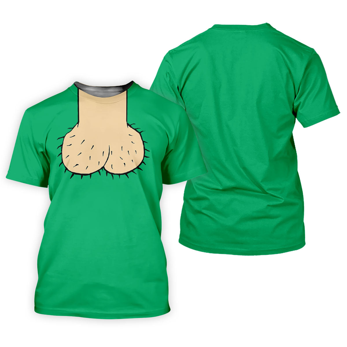 Green Funny Dickhead Faux Chest Golf Shirt, Women’s Golf Polo, Ladies Golf Top