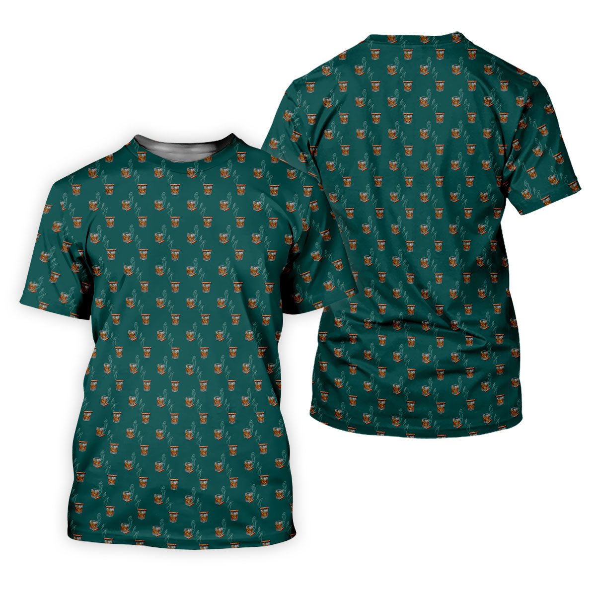 Smoke Whiskey Green Golf Shirt, Golf Whiskey Women's Polo Shirt, Ladies Golf Shirts
