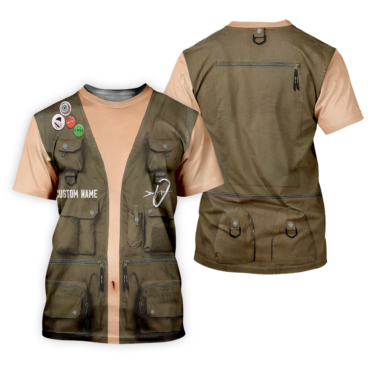 Fishing Vest Shirt, Personalized Fishing Shirt, Fishing UPF Shirts, Custom Fishing Shirt, Fishing Gift for Men