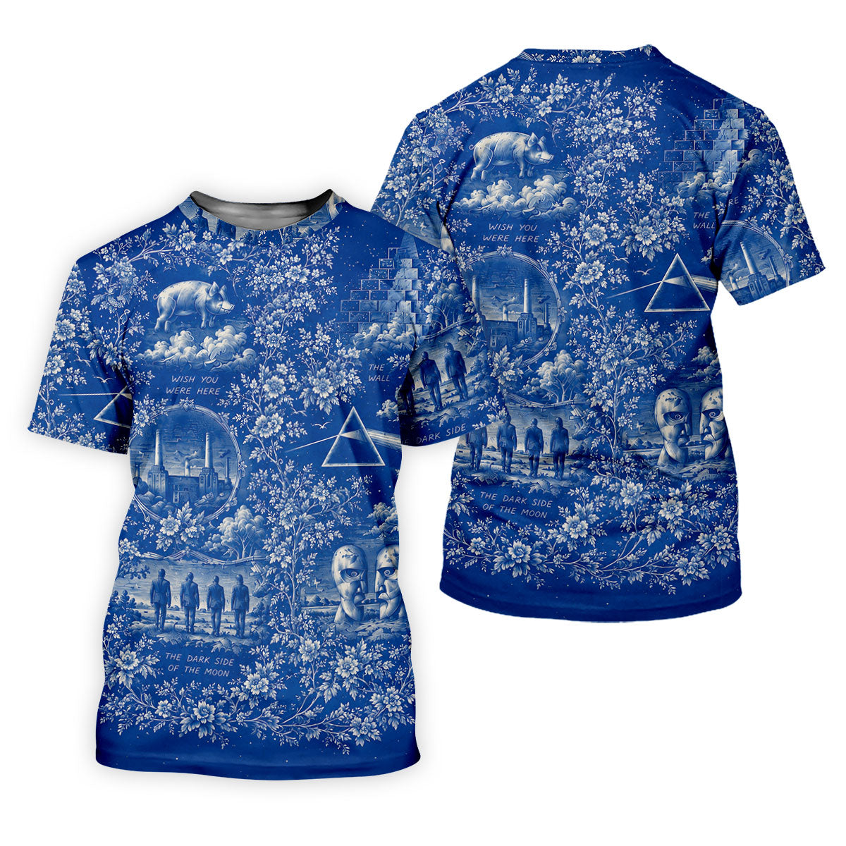 Surreal Retro Music Art Pattern Polo Shirt, Golf Tops For Women, Women’s Golf Apparel