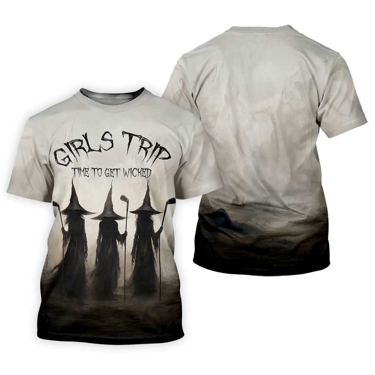 Girls Trip Time To Get Wicked Golf Polo Shirt, Men's Golf Shirt, Hawaiian Golf Shirt
