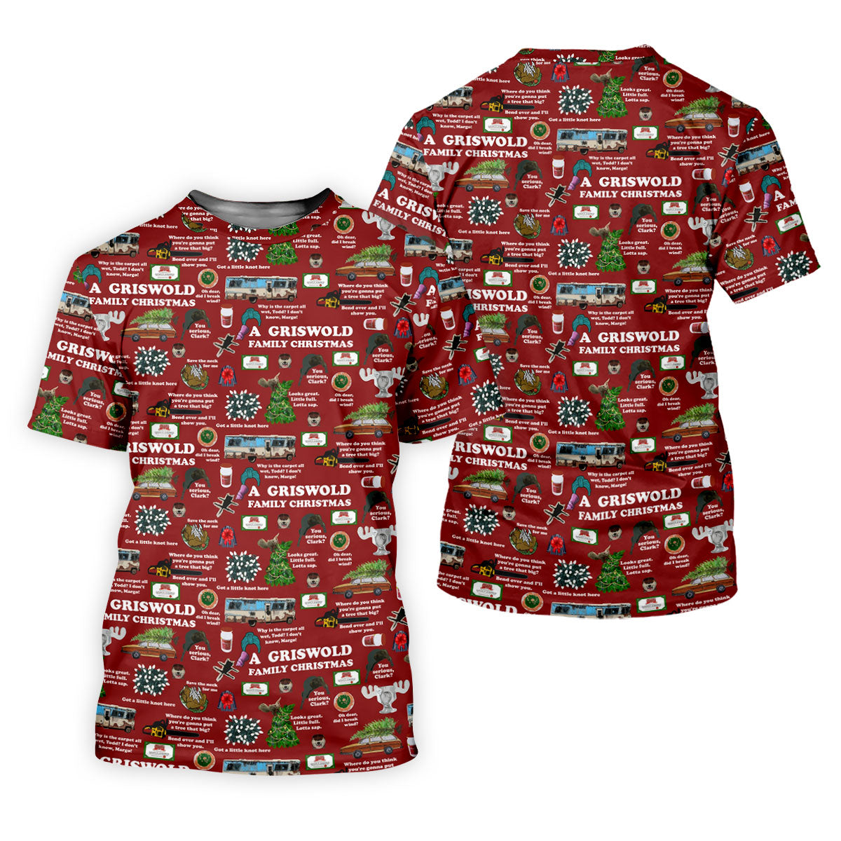 A Griswold Family Christmas Men's Golf Polo Shirts, Christmas Golf Shirt, Polo Shirts For Men