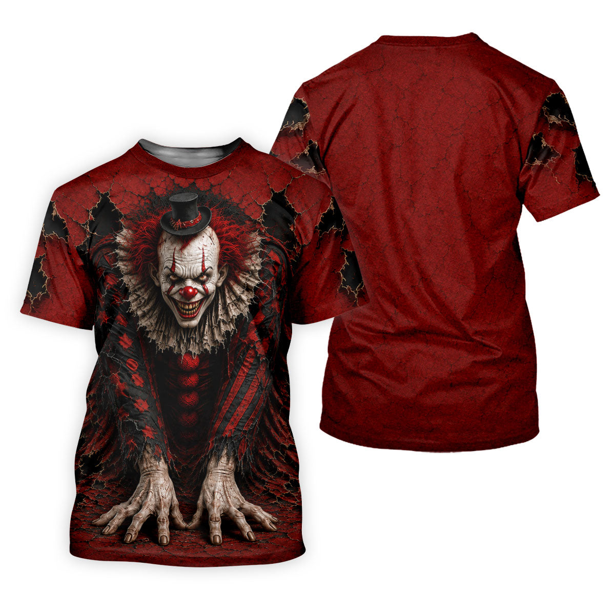 Top Hat Horror Character Halloween Golf Shirt, Golf Shirts For Men, Mens Golf Polo