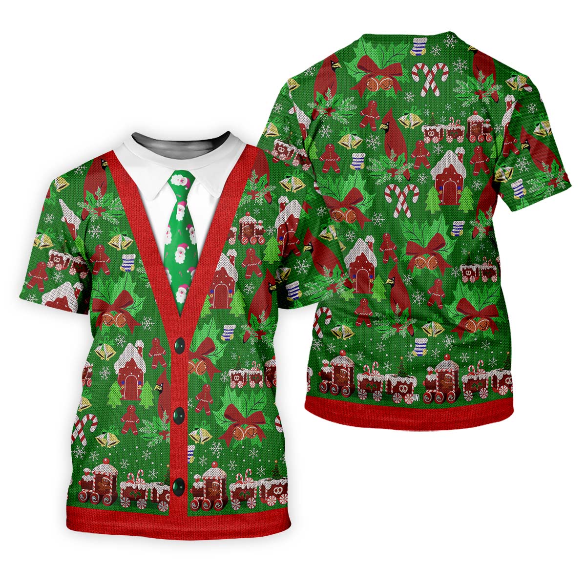 Christmas Pattern Fun Women's Golf Shirts, Christmas Golf Shirt, Unique Gift For Golfer, Ladies Golf Polos