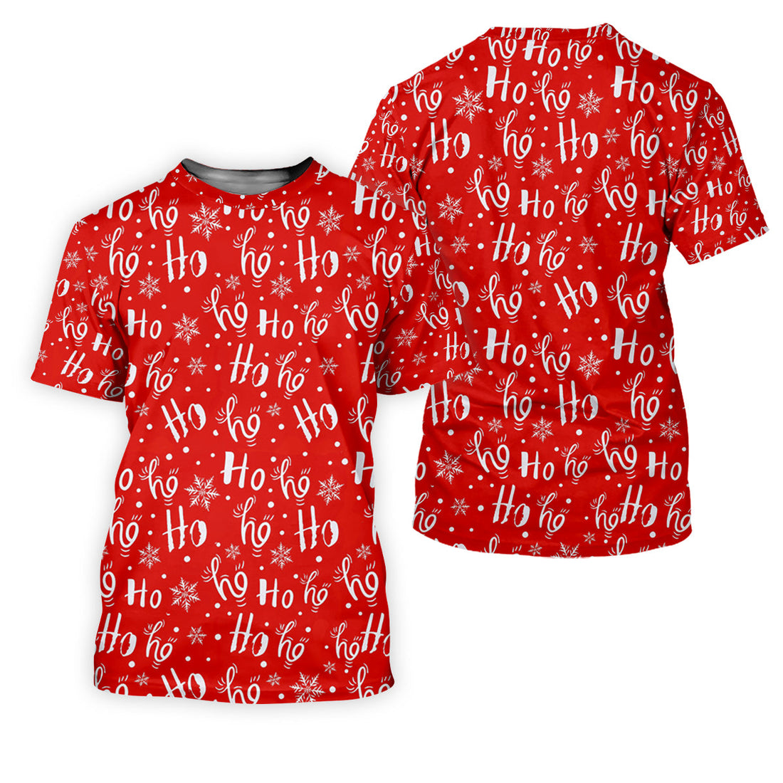 Ho Ho Ho Red Christmas Golf Tops For Men, Fun Golf Shirts For Men, Christmas Golf Shirt, Polo Shirts For Men