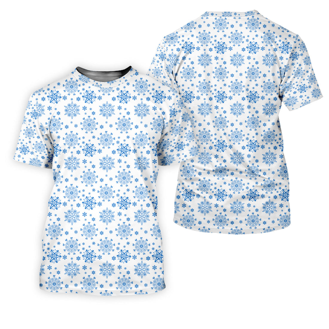 Dirty Funny Adult Humor Snowflakes White Golf Shirt, Fun Men's Golf Polos, Christmas Golf Shirt, Polo Shirts For Men