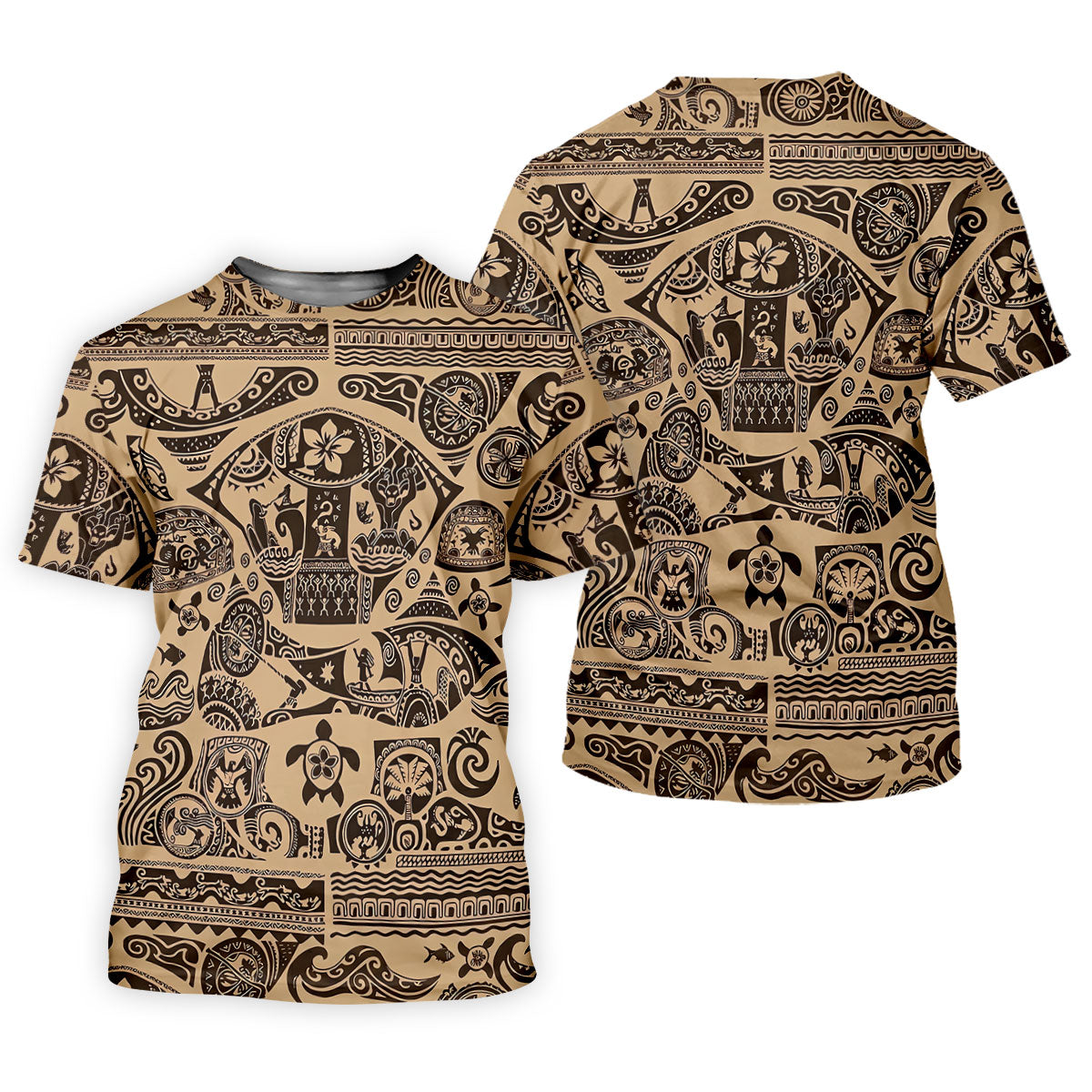 Polynesian Tribal Hawaiian Golf Shirt, Golf Shirts For Women, Women's Golf Apparel