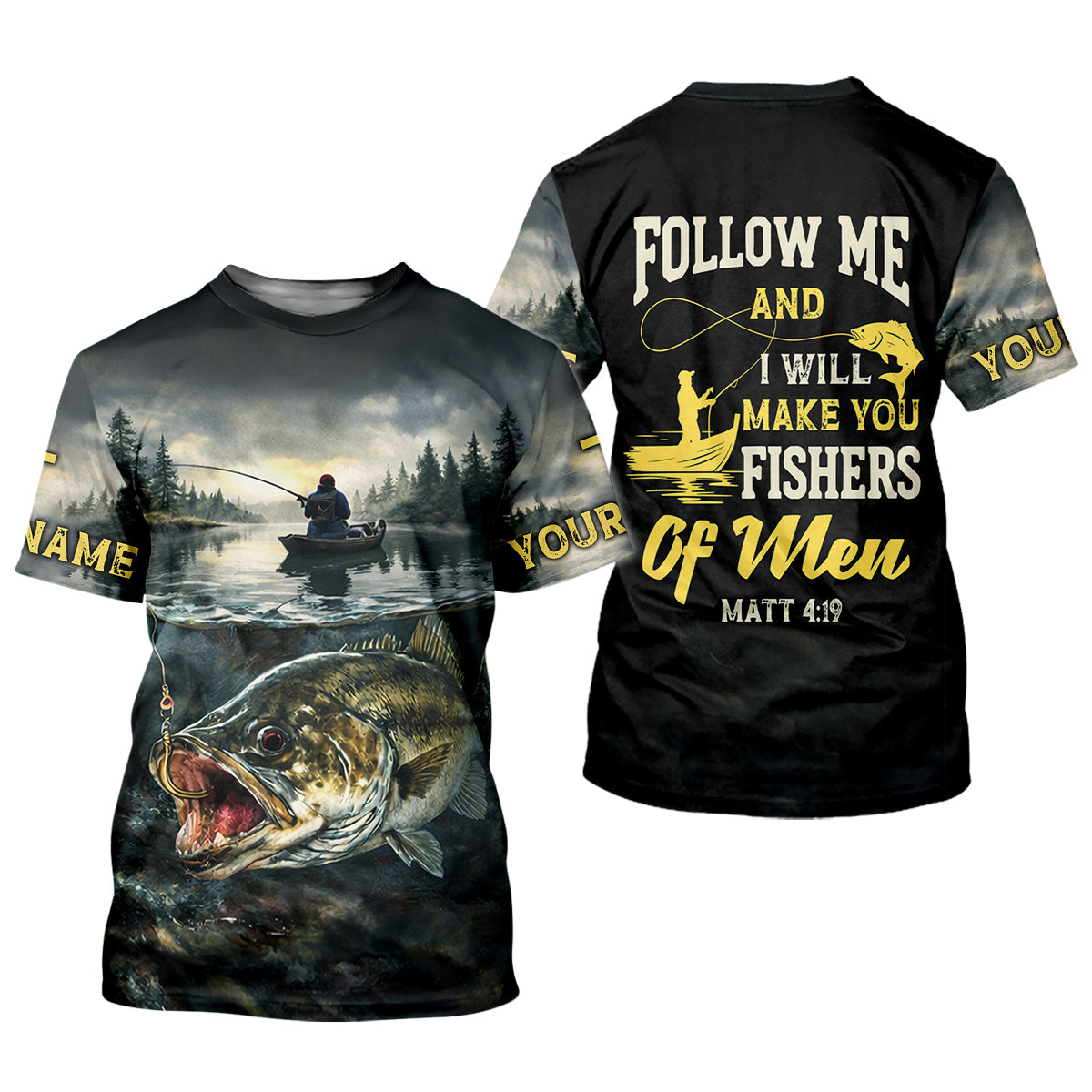 Called to Fish for Men – Christian Fishing Shirt, Fishing UPF Shirts, Funny Fishing Shirt