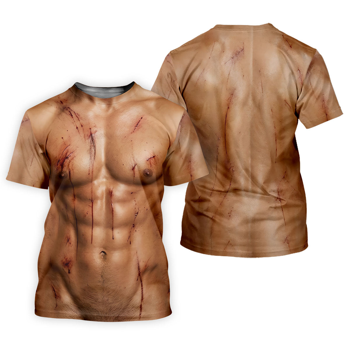 Scary Muscle Body Halloween Golf Shirt, Golf Polo For Women, Women's Golf Apparel