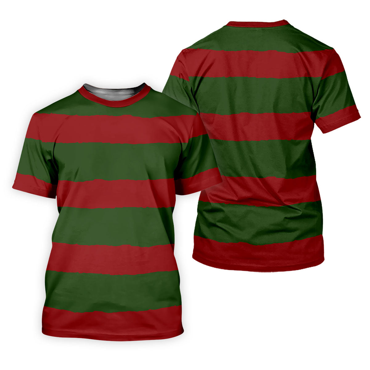 Halloween Freddy Classic Horror Characters Stripe Golf Shirt, Halloween Golf Shirt, Golf Shirt For Women