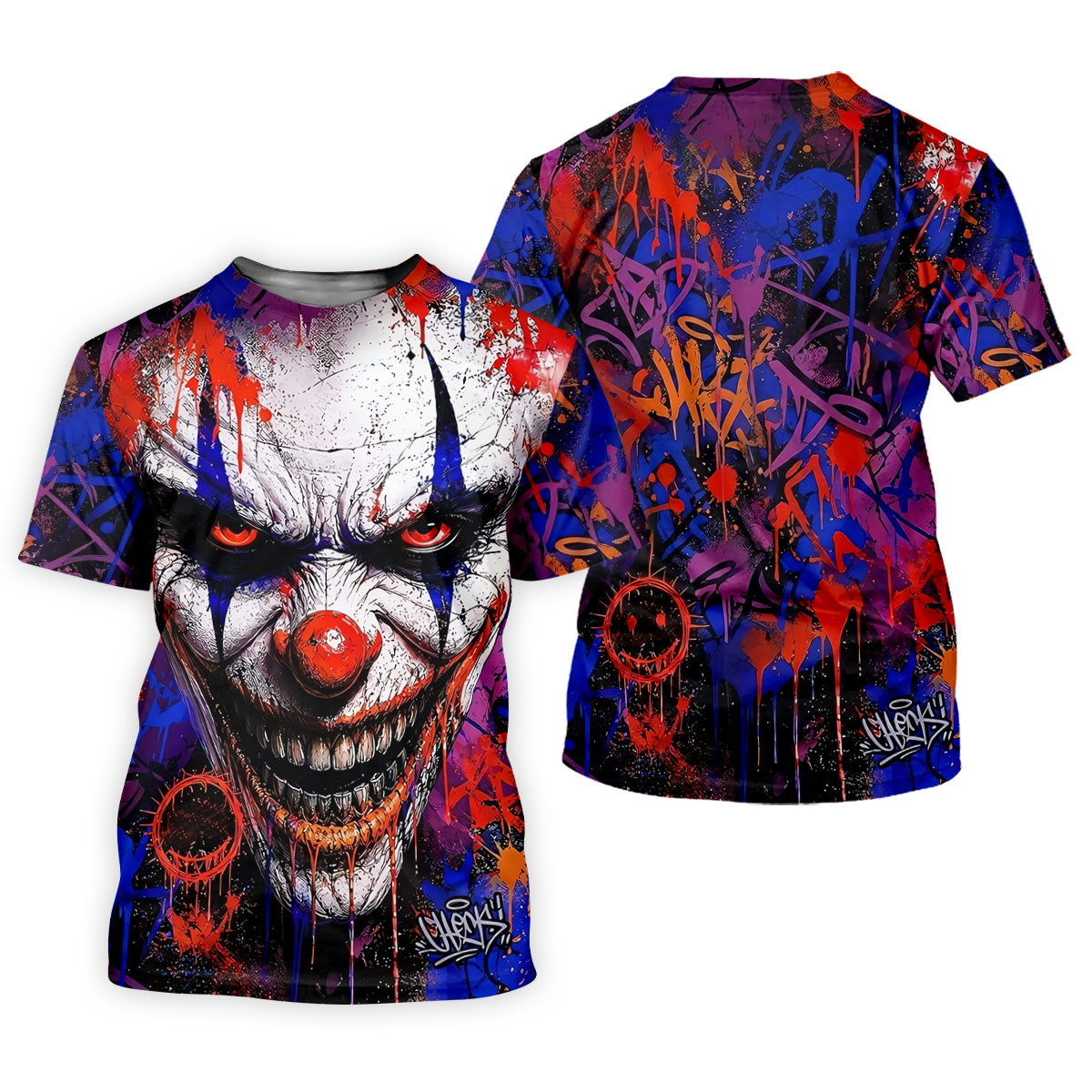 Halloween Horror Character Golf Shirt, Golf Shirts For Men, Hawaiian Golf Shirt