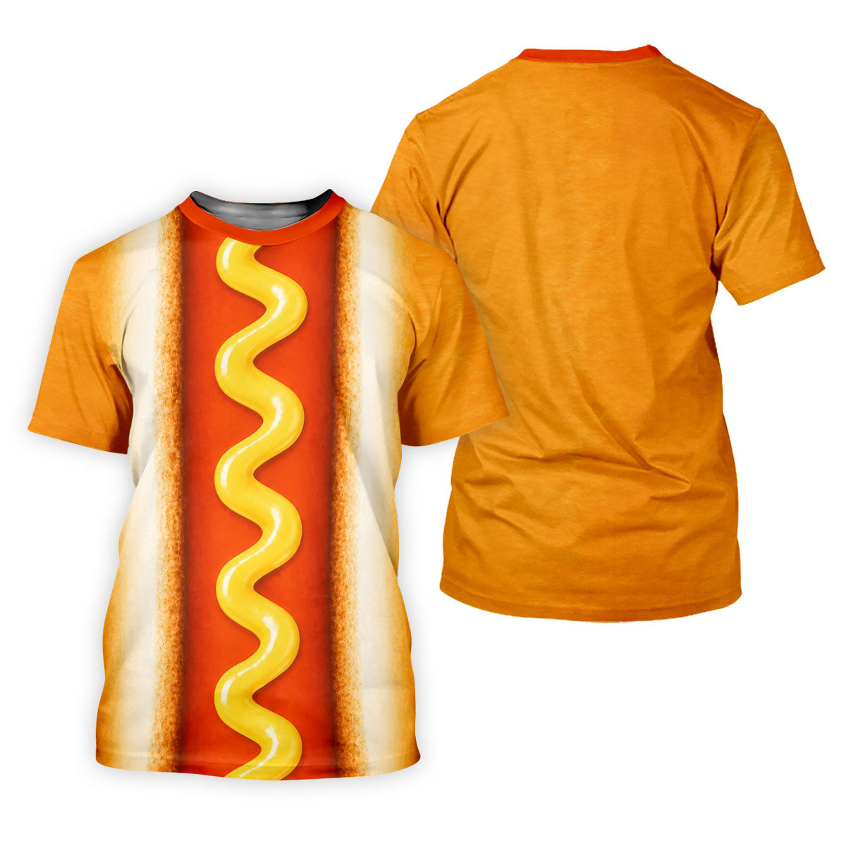 Hot Dog Suit Golf Shirt, Humorous Food Lover Pattern, Golf Shirt For Women