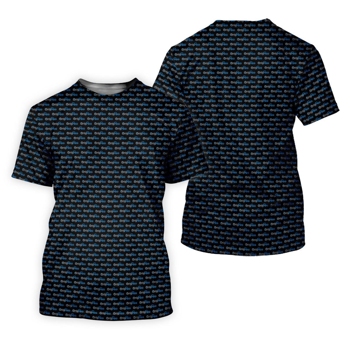 OnlyPars All Over Print Golf Top, Funny Golfer Humor Design, Golf Shirts For Women