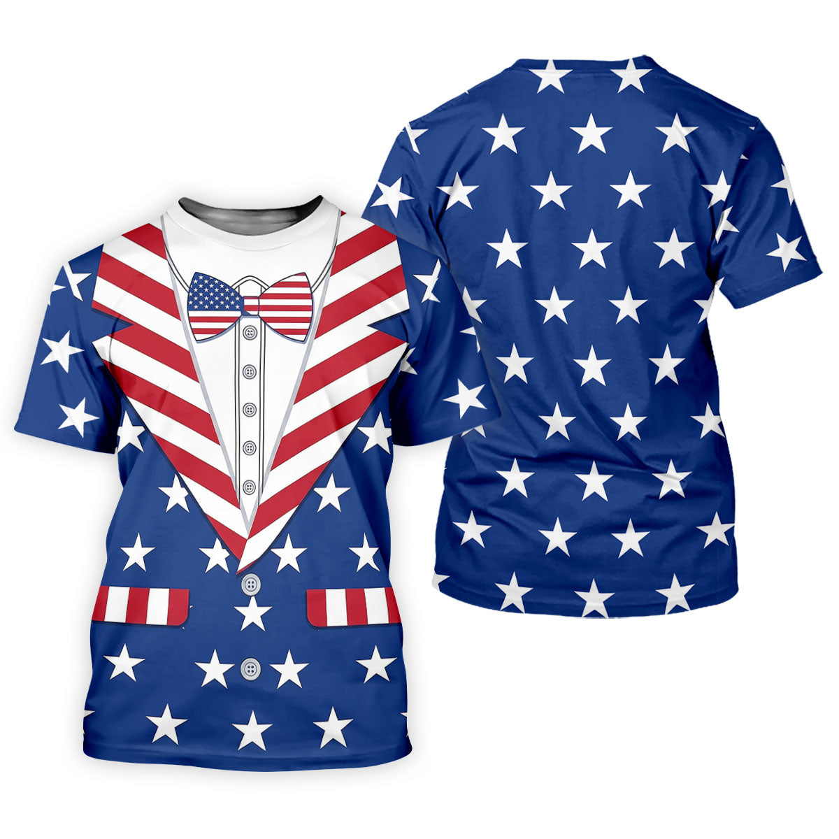 US Flag Costume Patriotic 4th Of July Golf Shirt, 250th Anniversary Golf Shirt For Women